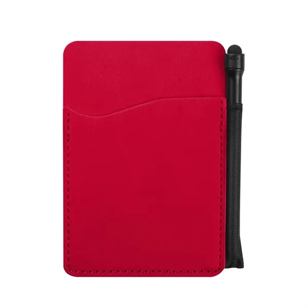 Executive Cell Phone Wallet with Pen - Executive Cell Phone Wallet with Pen - Image 10 of 11