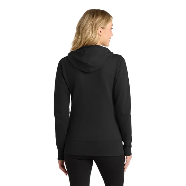 Port & Co Women's Core Fleece Full-Zip Hooded Sweatshirt. - Port & Co Women's Core Fleece Full-Zip Hooded Sweatshirt. - Image 10 of 34