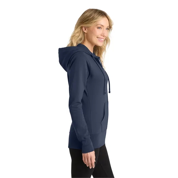 Port & Co Women's Core Fleece Full-Zip Hooded Sweatshirt. - Port & Co Women's Core Fleece Full-Zip Hooded Sweatshirt. - Image 20 of 34