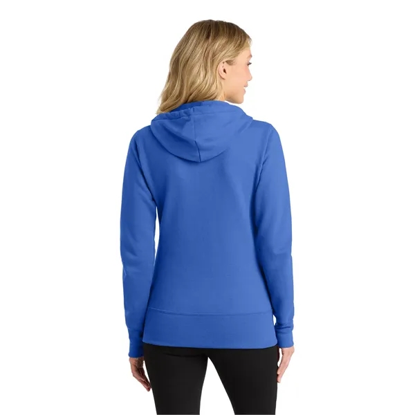 Port & Co Women's Core Fleece Full-Zip Hooded Sweatshirt. - Port & Co Women's Core Fleece Full-Zip Hooded Sweatshirt. - Image 27 of 34