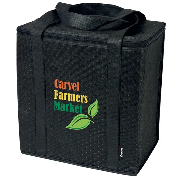 Koozie® Zippered Insulated Grocery Tote - Koozie® Zippered Insulated Grocery Tote - Image 1 of 10