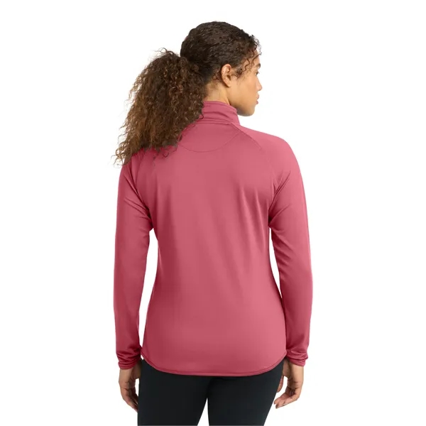 Sport-Tek Women's Sport-Wick Stretch 1/4-Zip Pullover. - Sport-Tek Women's Sport-Wick Stretch 1/4-Zip Pullover. - Image 5 of 85