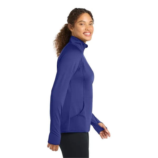 Sport-Tek Women's Sport-Wick Stretch 1/4-Zip Pullover. - Sport-Tek Women's Sport-Wick Stretch 1/4-Zip Pullover. - Image 12 of 85