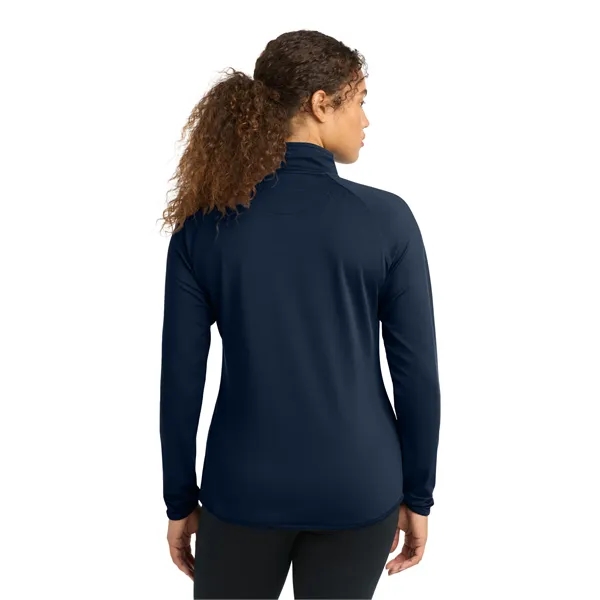 Sport-Tek Women's Sport-Wick Stretch 1/4-Zip Pullover. - Sport-Tek Women's Sport-Wick Stretch 1/4-Zip Pullover. - Image 14 of 85