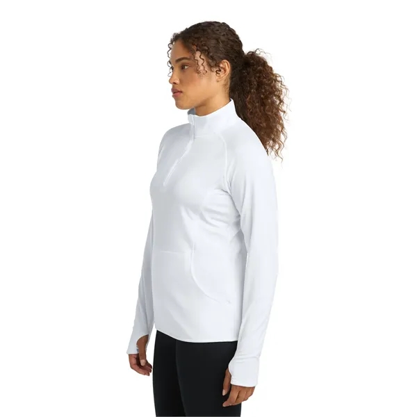 Sport-Tek Women's Sport-Wick Stretch 1/4-Zip Pullover. - Sport-Tek Women's Sport-Wick Stretch 1/4-Zip Pullover. - Image 20 of 85