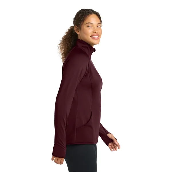 Sport-Tek Women's Sport-Wick Stretch 1/4-Zip Pullover. - Sport-Tek Women's Sport-Wick Stretch 1/4-Zip Pullover. - Image 72 of 85