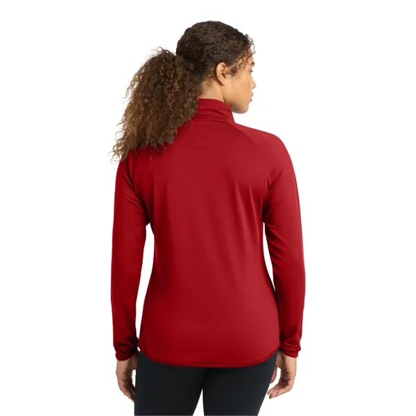 Sport-Tek Women's Sport-Wick Stretch 1/4-Zip Pullover. - Sport-Tek Women's Sport-Wick Stretch 1/4-Zip Pullover. - Image 76 of 85