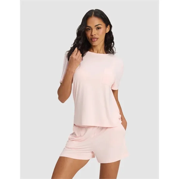 Women's Bamboo Stretch-Knit Lounge Tee - Women's Bamboo Stretch-Knit Lounge Tee - Image 0 of 7