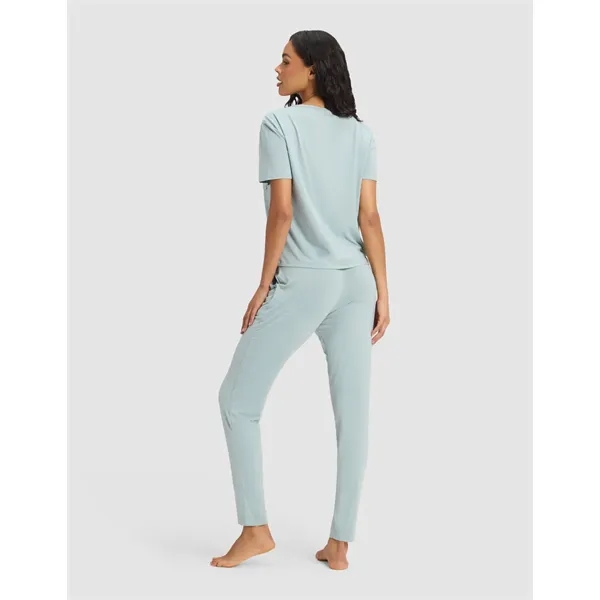 Women's Bamboo Stretch-Knit Lounge Tee - Women's Bamboo Stretch-Knit Lounge Tee - Image 7 of 7