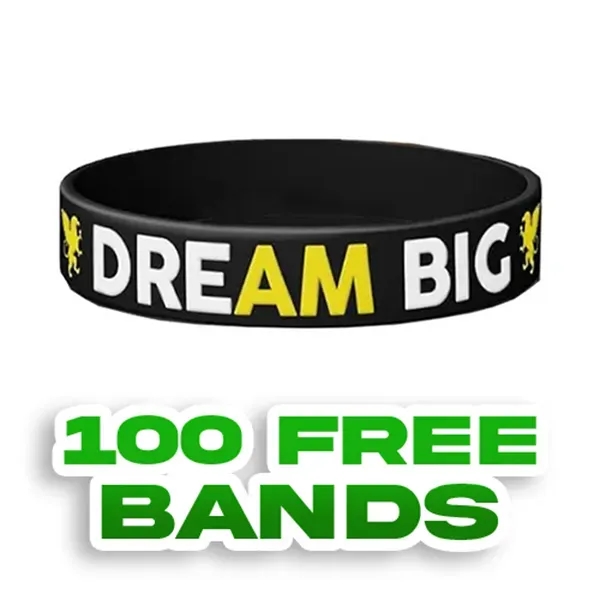 Custom Printed Silicone Wristbands - Custom Printed Silicone Wristbands - Image 0 of 12