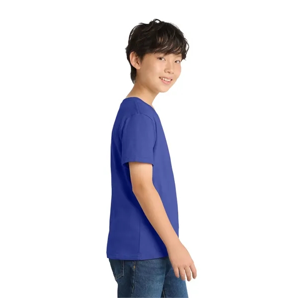 Port & Co Youth Beach Wash Garment-Dyed Tee. - Port & Co Youth Beach Wash Garment-Dyed Tee. - Image 76 of 98
