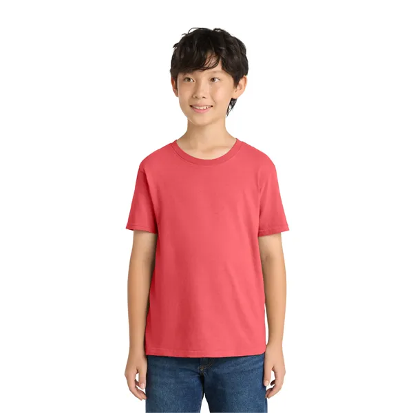 Port & Co Youth Beach Wash Garment-Dyed Tee. - Port & Co Youth Beach Wash Garment-Dyed Tee. - Image 78 of 98