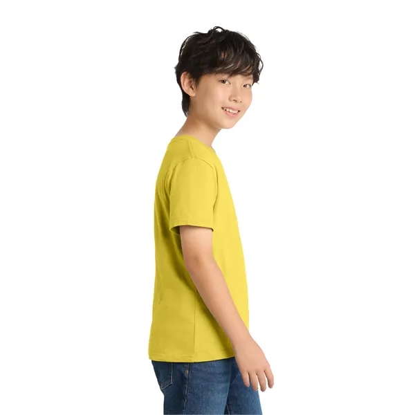 Port & Co Youth Beach Wash Garment-Dyed Tee. - Port & Co Youth Beach Wash Garment-Dyed Tee. - Image 86 of 98