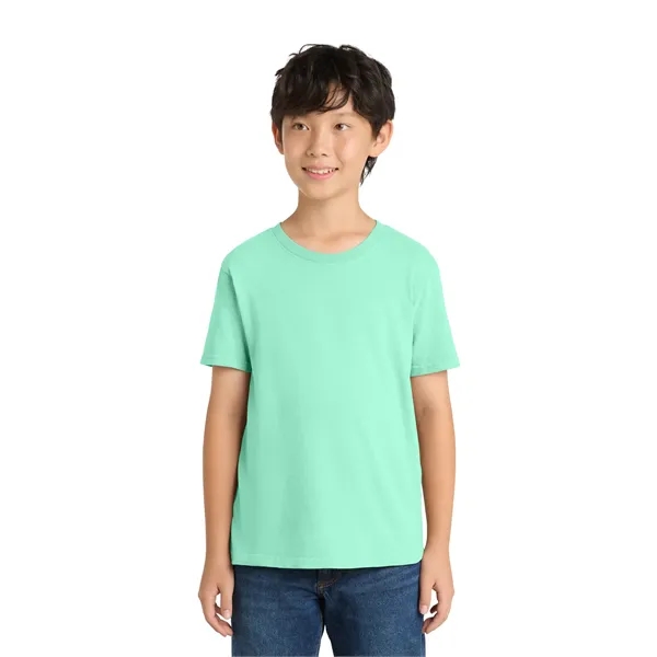 Port & Co Youth Beach Wash Garment-Dyed Tee. - Port & Co Youth Beach Wash Garment-Dyed Tee. - Image 93 of 98