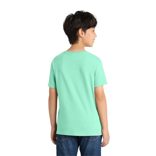 Port & Co Youth Beach Wash Garment-Dyed Tee. - Port & Co Youth Beach Wash Garment-Dyed Tee. - Image 95 of 98