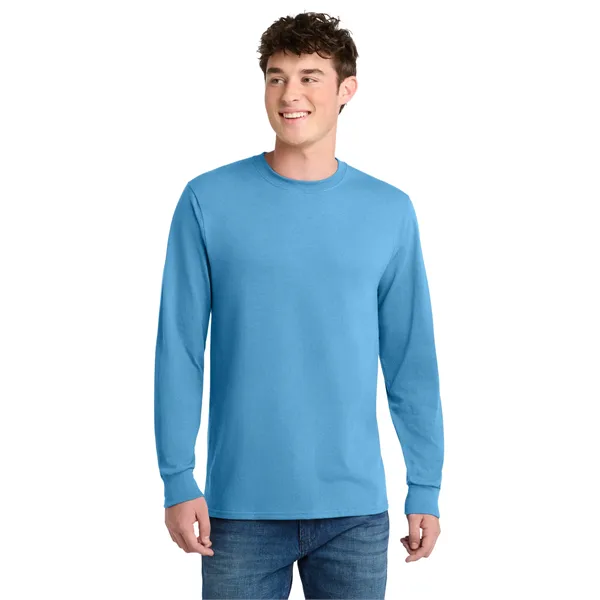 Port & Co Long Sleeve Core Blend Tee. - Port & Co Long Sleeve Core Blend Tee. - Image 0 of 93