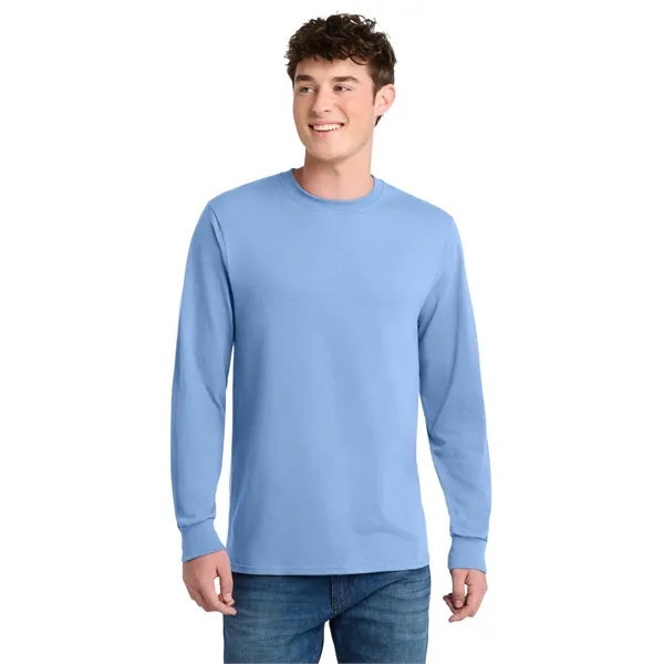Port & Co Long Sleeve Core Blend Tee. - Port & Co Long Sleeve Core Blend Tee. - Image 46 of 93