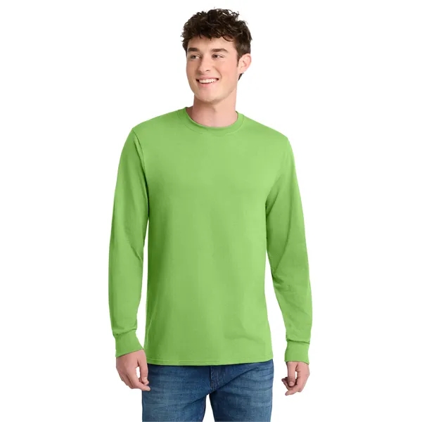 Port & Co Long Sleeve Core Blend Tee. - Port & Co Long Sleeve Core Blend Tee. - Image 51 of 93