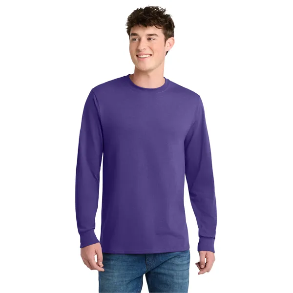 Port & Co Long Sleeve Core Blend Tee. - Port & Co Long Sleeve Core Blend Tee. - Image 66 of 93