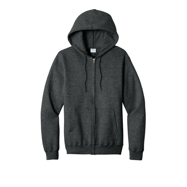 Port & Co Core Fleece Full-Zip Hooded Sweatshirt. - Port & Co Core Fleece Full-Zip Hooded Sweatshirt. - Image 136 of 155