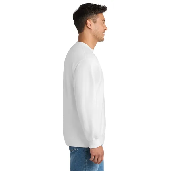 Port & Co Essential Fleece Crewneck Sweatshirt. - Port & Co Essential Fleece Crewneck Sweatshirt. - Image 2 of 80