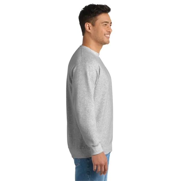 Port & Co Essential Fleece Crewneck Sweatshirt. - Port & Co Essential Fleece Crewneck Sweatshirt. - Image 8 of 80