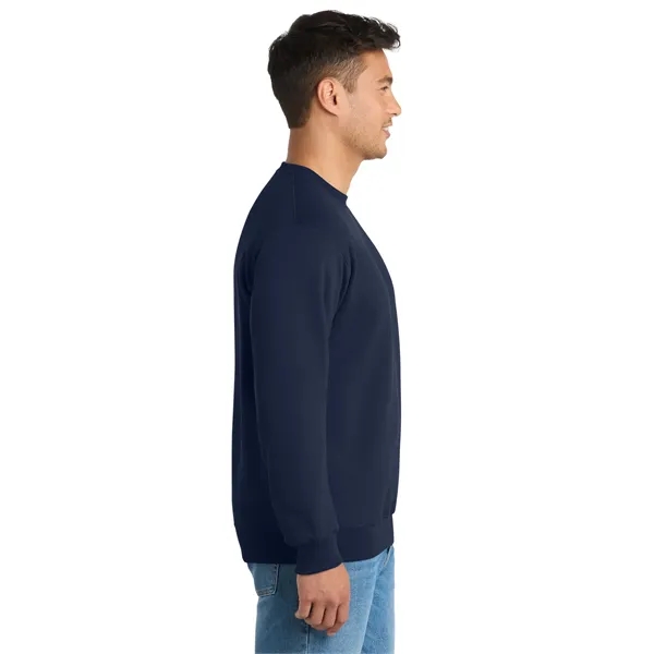 Port & Co Essential Fleece Crewneck Sweatshirt. - Port & Co Essential Fleece Crewneck Sweatshirt. - Image 13 of 80
