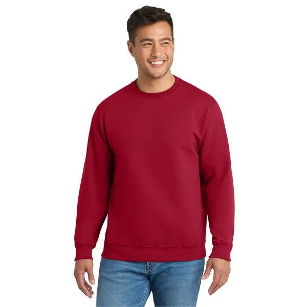 Port & Co Essential Fleece Crewneck Sweatshirt. - Port & Co Essential Fleece Crewneck Sweatshirt. - Image 16 of 80