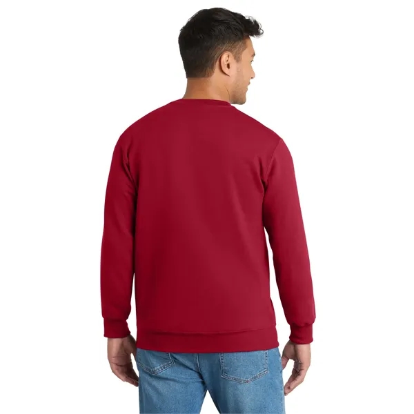 Port & Co Essential Fleece Crewneck Sweatshirt. - Port & Co Essential Fleece Crewneck Sweatshirt. - Image 17 of 80