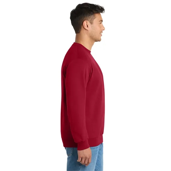 Port & Co Essential Fleece Crewneck Sweatshirt. - Port & Co Essential Fleece Crewneck Sweatshirt. - Image 18 of 80