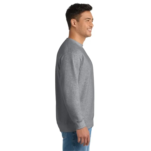 Port & Co Essential Fleece Crewneck Sweatshirt. - Port & Co Essential Fleece Crewneck Sweatshirt. - Image 23 of 80