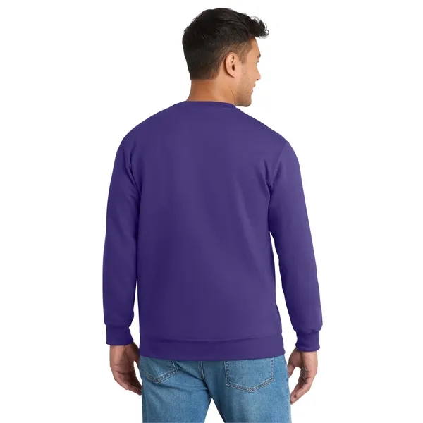 Port & Co Essential Fleece Crewneck Sweatshirt. - Port & Co Essential Fleece Crewneck Sweatshirt. - Image 37 of 80