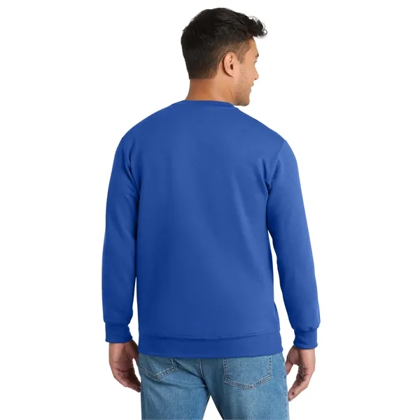 Port & Co Essential Fleece Crewneck Sweatshirt. - Port & Co Essential Fleece Crewneck Sweatshirt. - Image 42 of 80