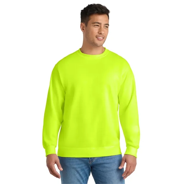Port & Co Essential Fleece Crewneck Sweatshirt. - Port & Co Essential Fleece Crewneck Sweatshirt. - Image 56 of 80