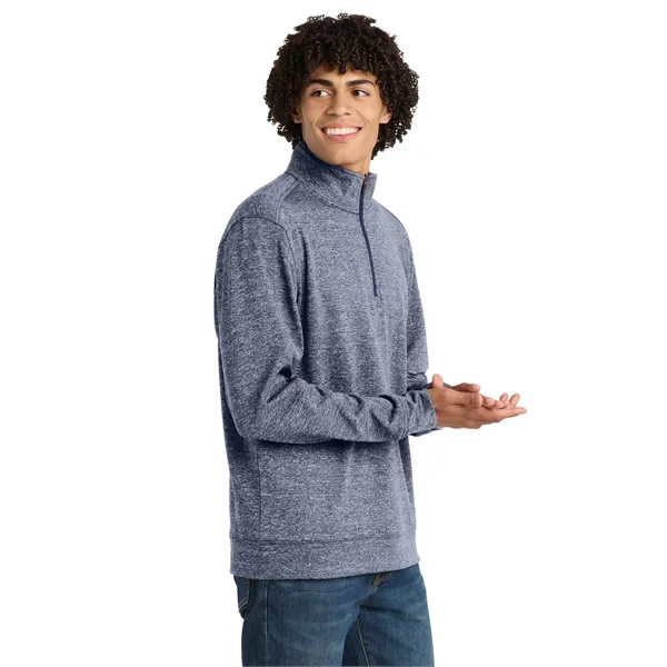 Sport-Tek PosiCharge Electric Heather Fleece 1/4-Zip Pull... - Sport-Tek PosiCharge Electric Heather Fleece 1/4-Zip Pull... - Image 22 of 29