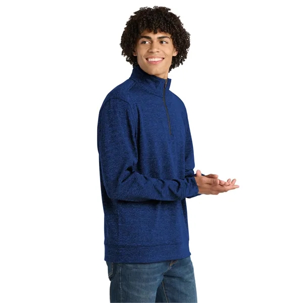 Sport-Tek PosiCharge Electric Heather Fleece 1/4-Zip Pull... - Sport-Tek PosiCharge Electric Heather Fleece 1/4-Zip Pull... - Image 7 of 29