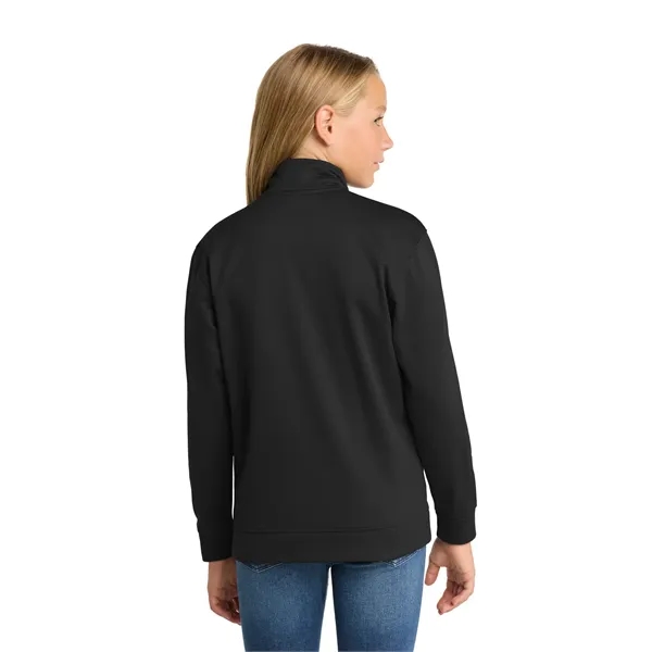 Sport-Tek Youth Sport-Wick Fleece Full-Zip Jacket. - Sport-Tek Youth Sport-Wick Fleece Full-Zip Jacket. - Image 2 of 29