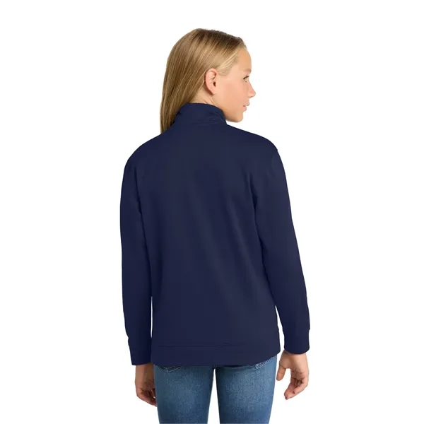 Sport-Tek Youth Sport-Wick Fleece Full-Zip Jacket. - Sport-Tek Youth Sport-Wick Fleece Full-Zip Jacket. - Image 14 of 29