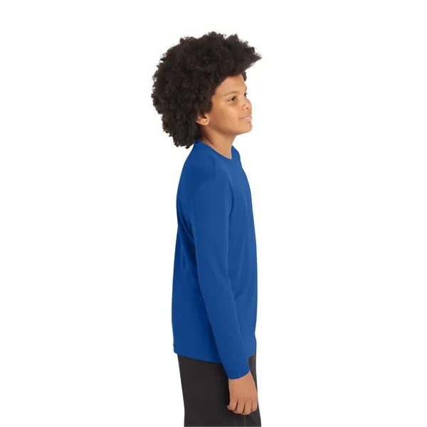 Sport-Tek Youth Long Sleeve PosiCharge Competitor Tee. - Sport-Tek Youth Long Sleeve PosiCharge Competitor Tee. - Image 37 of 98
