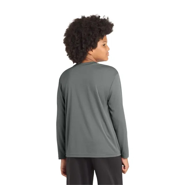 Sport-Tek Youth Long Sleeve PosiCharge Competitor Tee. - Sport-Tek Youth Long Sleeve PosiCharge Competitor Tee. - Image 91 of 98