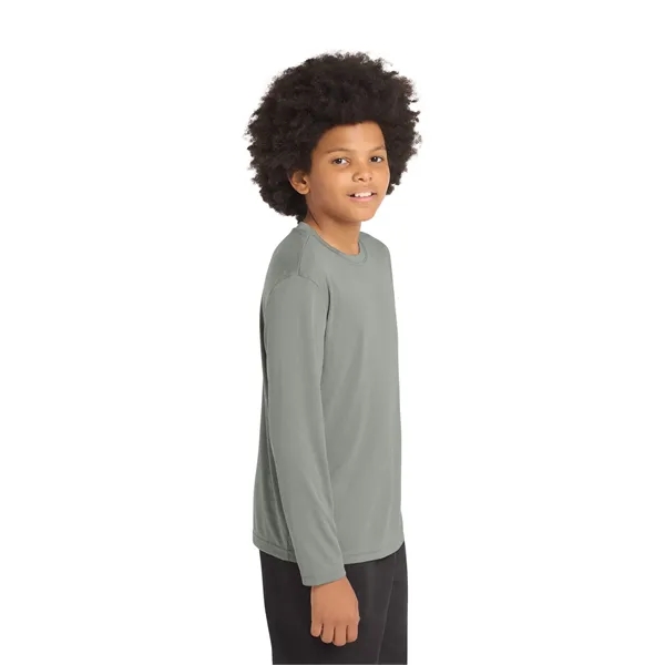 Sport-Tek Youth Long Sleeve PosiCharge Competitor Tee. - Sport-Tek Youth Long Sleeve PosiCharge Competitor Tee. - Image 96 of 98