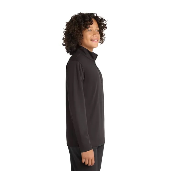 Sport-Tek Youth PosiCharge Competitor 1/4-Zip Pullover. - Sport-Tek Youth PosiCharge Competitor 1/4-Zip Pullover. - Image 8 of 24