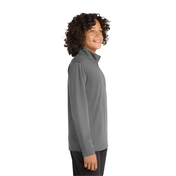 Sport-Tek Youth PosiCharge Competitor 1/4-Zip Pullover. - Sport-Tek Youth PosiCharge Competitor 1/4-Zip Pullover. - Image 13 of 24