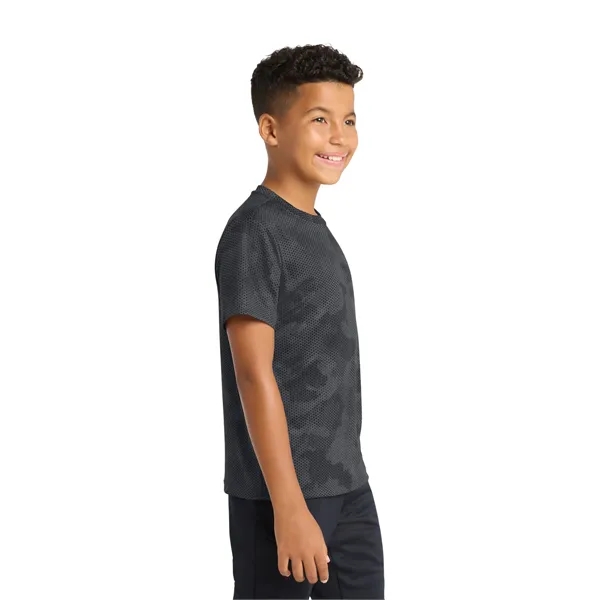 Sport-Tek Youth CamoHex Tee. - Sport-Tek Youth CamoHex Tee. - Image 3 of 49
