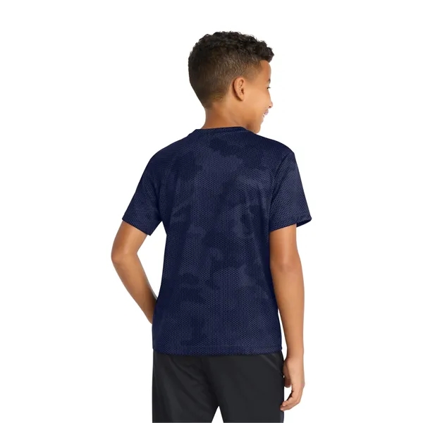 Sport-Tek Youth CamoHex Tee. - Sport-Tek Youth CamoHex Tee. - Image 6 of 49
