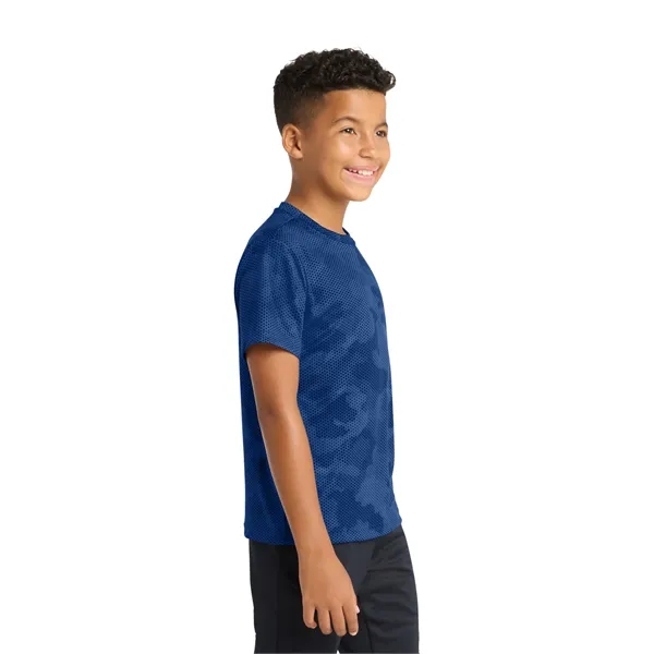 Sport-Tek Youth CamoHex Tee. - Sport-Tek Youth CamoHex Tee. - Image 12 of 49