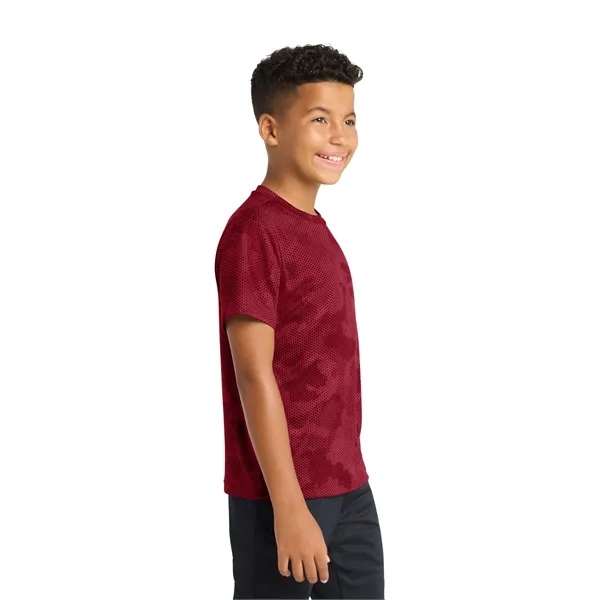 Sport-Tek Youth CamoHex Tee. - Sport-Tek Youth CamoHex Tee. - Image 17 of 49