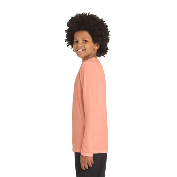 Sport-Tek Youth Posi-UV Pro Long Sleeve Tee. - Sport-Tek Youth Posi-UV Pro Long Sleeve Tee. - Image 22 of 44
