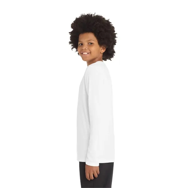 Sport-Tek Youth Posi-UV Pro Long Sleeve Tee. - Sport-Tek Youth Posi-UV Pro Long Sleeve Tee. - Image 42 of 44