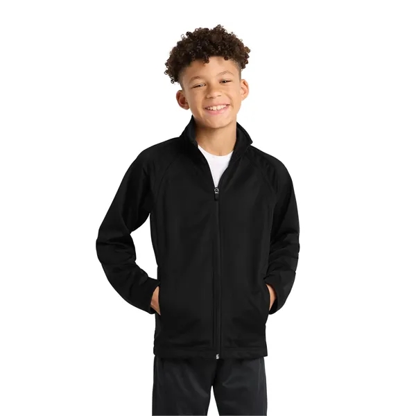 Sport-Tek Youth Tricot Track Jacket. - Sport-Tek Youth Tricot Track Jacket. - Image 0 of 19